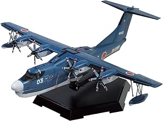 プラモデル製作 プラモデル飛行機 青島文化教材社 1/144 航空機シリーズ SP 海上自衛隊 救難飛行艇 US-2 20周年記念パッケージ プラモデルの画像